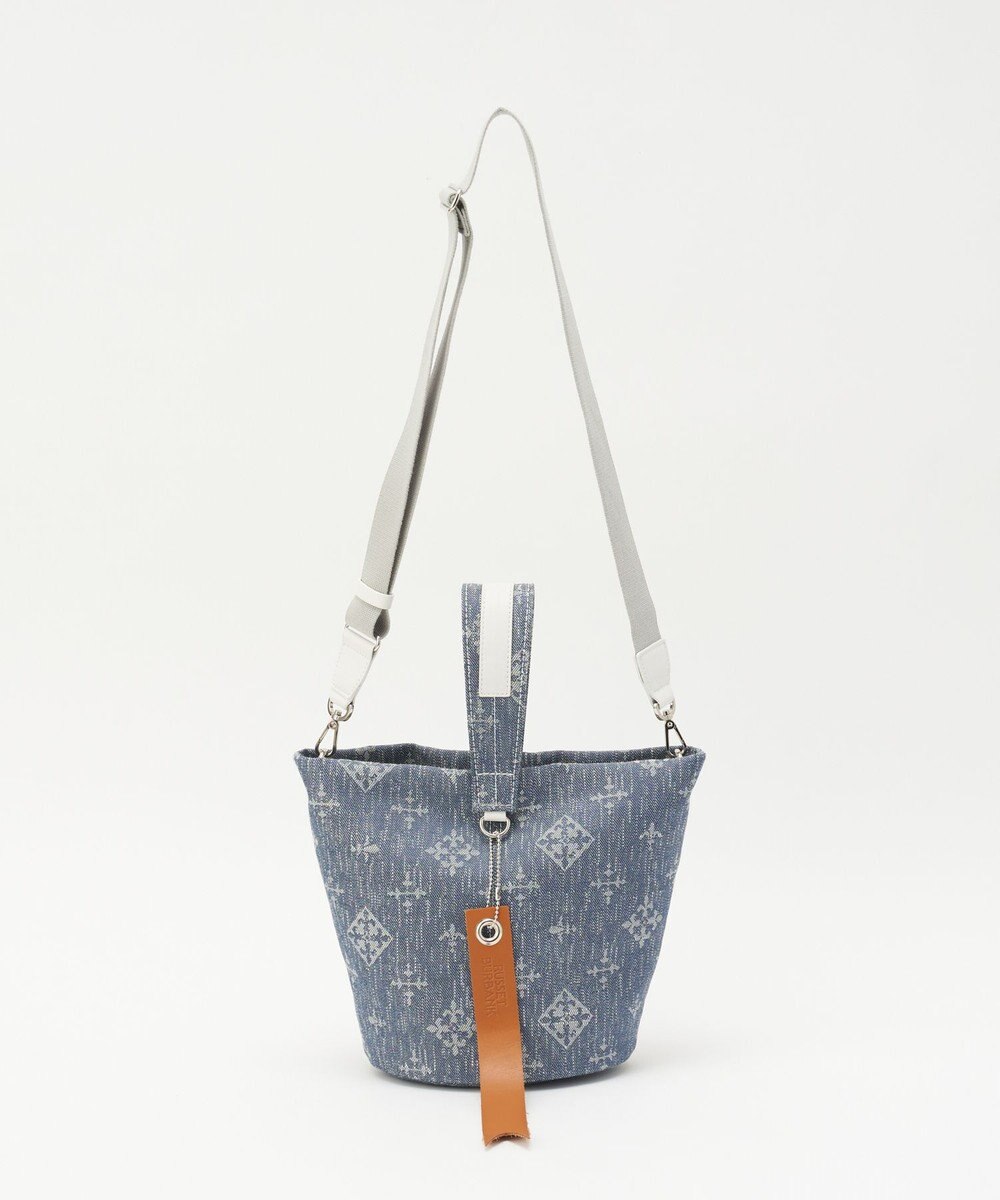 russet デニムジャガード丸底2WAYワンショルダーバッグ(CE-1686) 