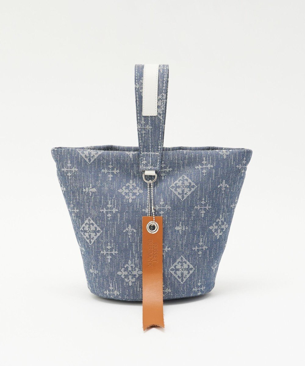 russet デニムジャガード丸底2WAYワンショルダーバッグ(CE-1686) 