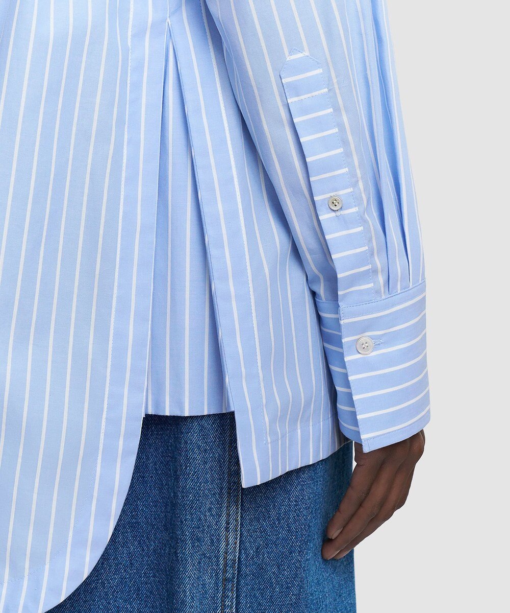 JOSEPH コットンストライプシャツ 