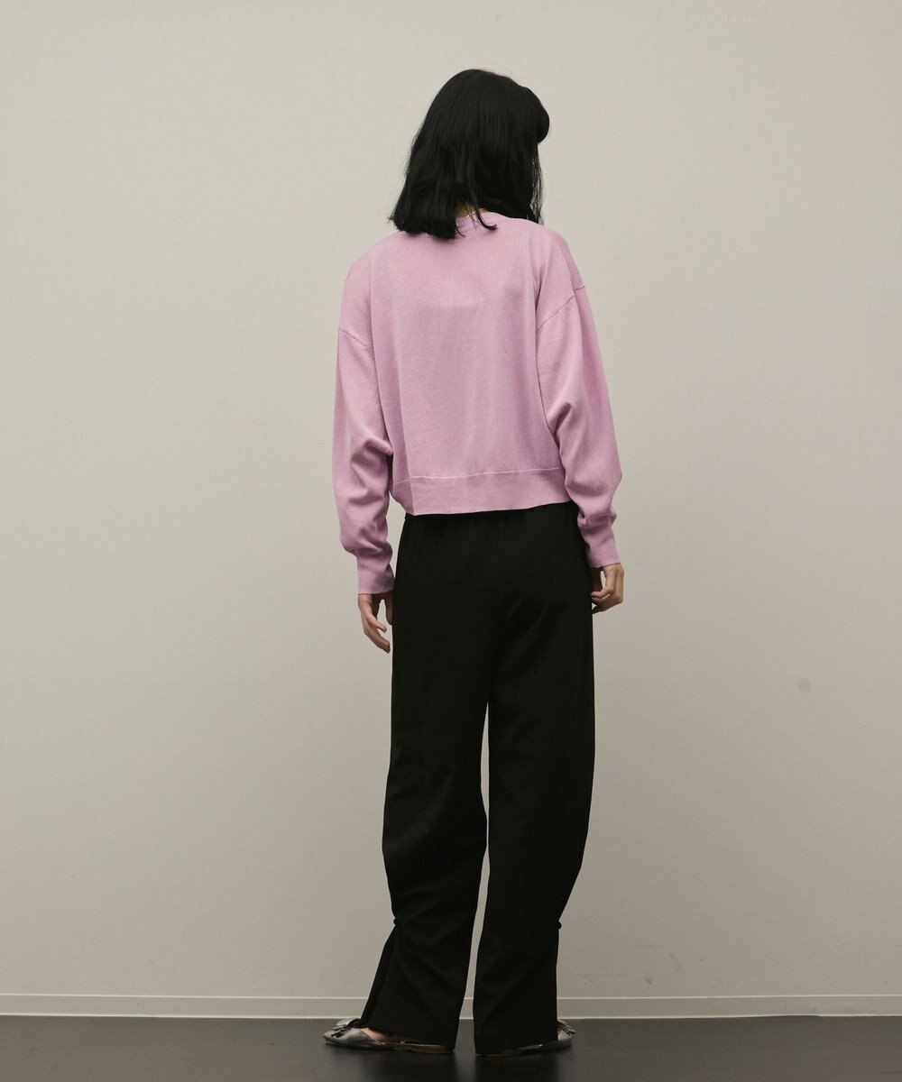 GRACE CONTINENTAL スリーブスリットニットカーディガン 