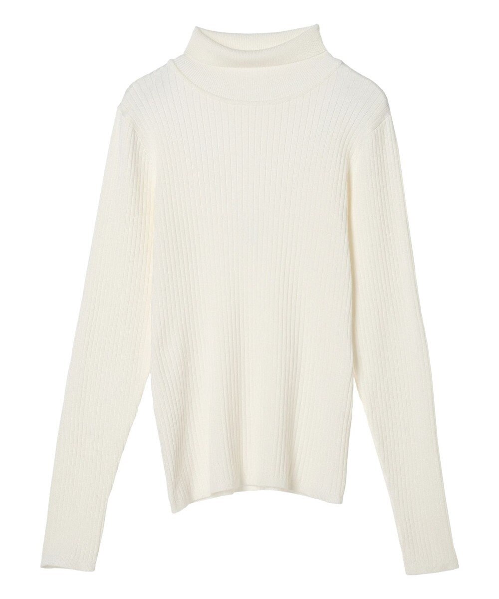 CRAFT STANDARD BOUTIQUE ウォッシャブルリブタートルニットプルオーバー 