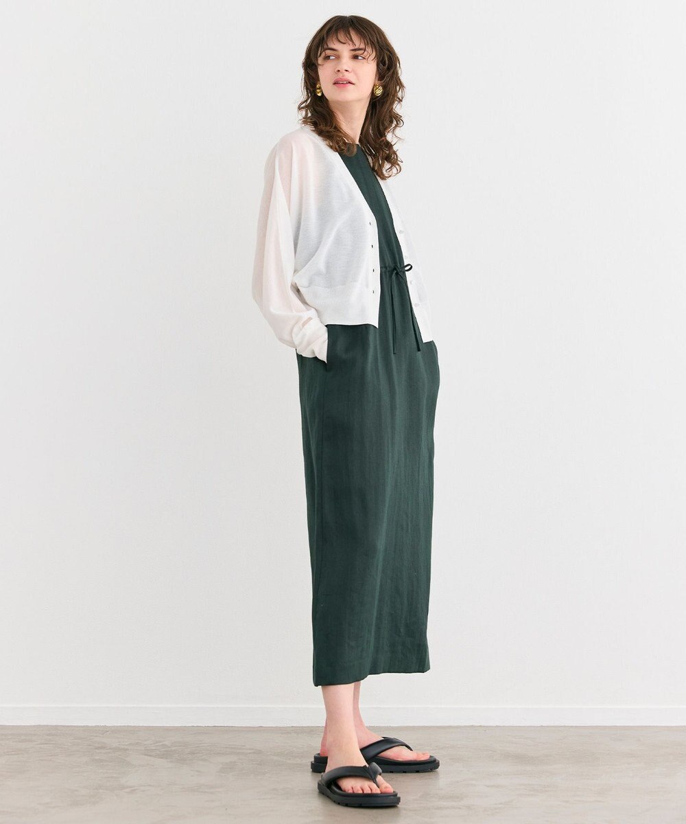 BEIGE， 【洗える】MOISE / 2WAYドルマンカーディガン 