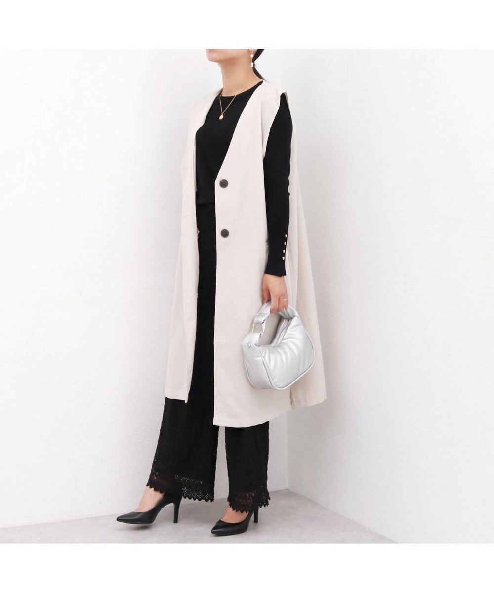 UNBILLION 【テレビ ドラマ着用アイテム】カシュカシュ cachecache / メタルアクセントパフィミニショルダー 