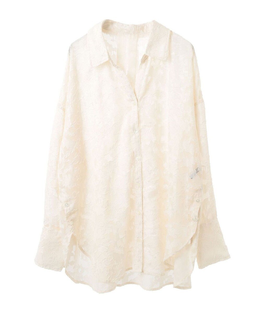 YECCA VECCA 3wayシアージャガードシャツ 