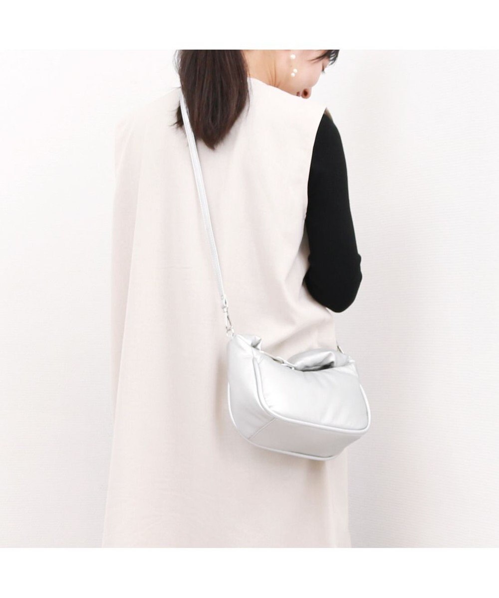 UNBILLION 【テレビ ドラマ着用アイテム】カシュカシュ cachecache / メタルアクセントパフィミニショルダー 