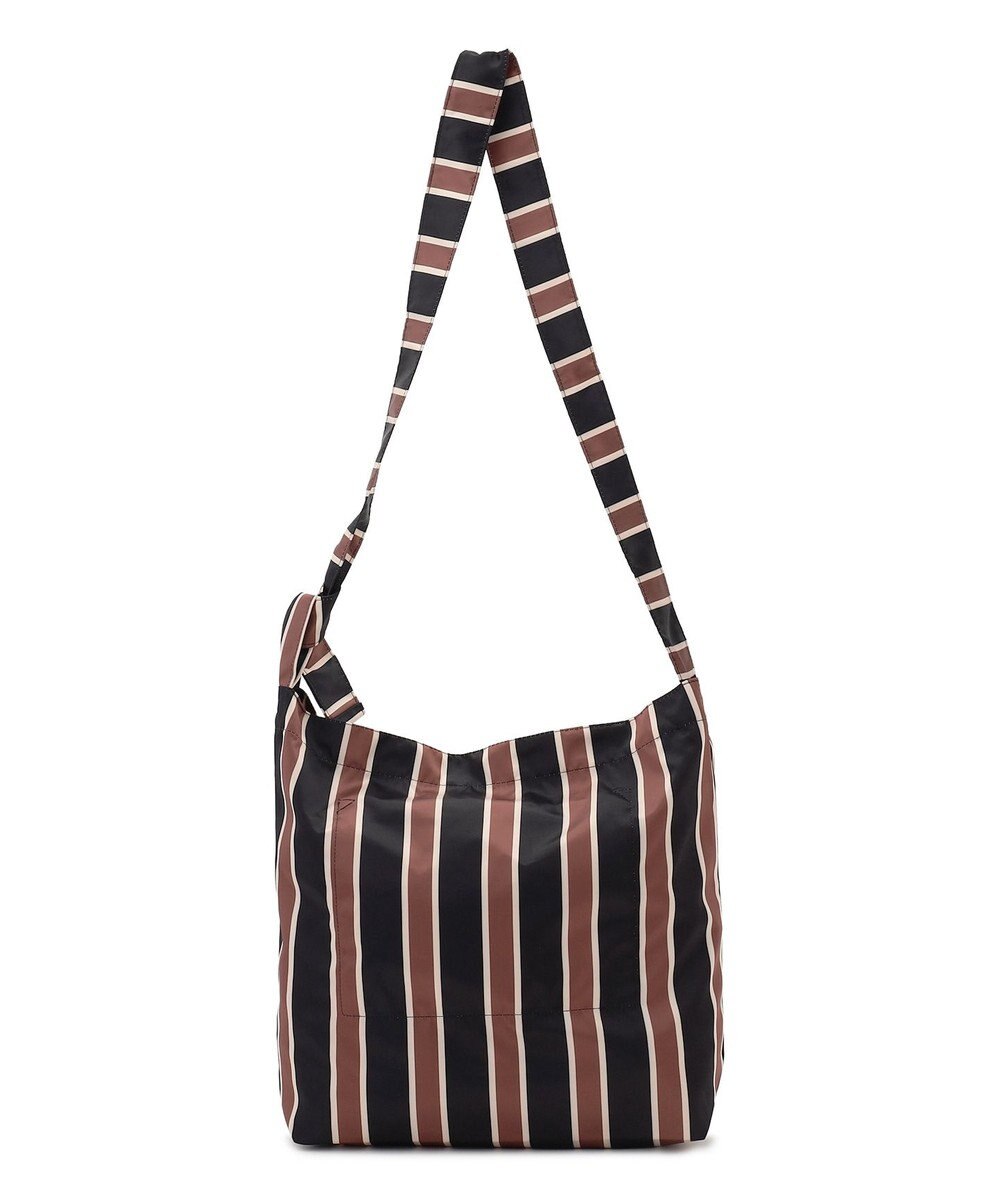 J.PRESS YORK STREET 【UNISEX】ストライプ ショルダーバック 