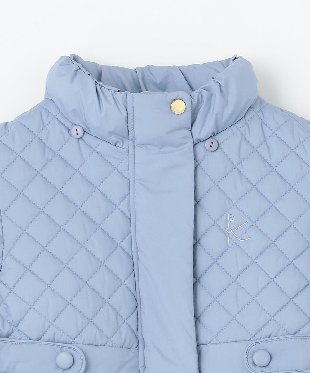組曲 KIDS 【110-140cm】キルティング 中綿コート 