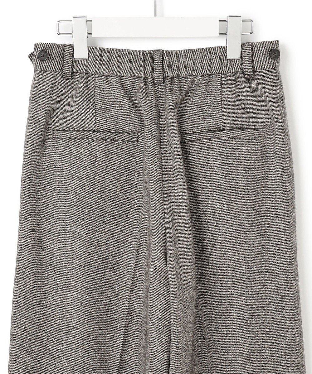 23区 S ラメミックスツイード タック ワイド パンツ 