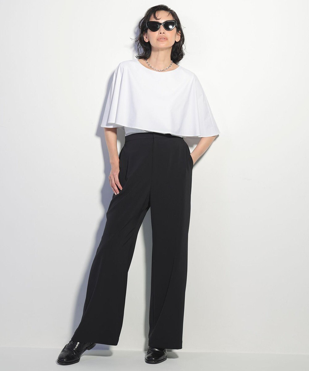 ICB 【WEB限定カラーあり】マットスキューバ ケープデザインカットソー 