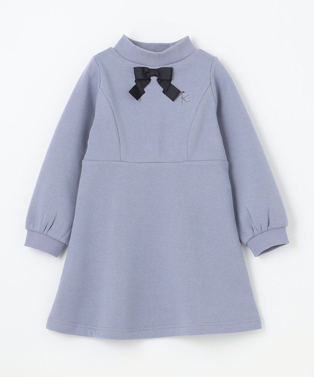 組曲 KIDS 【110-140cm】リボンタイ ワンピース 