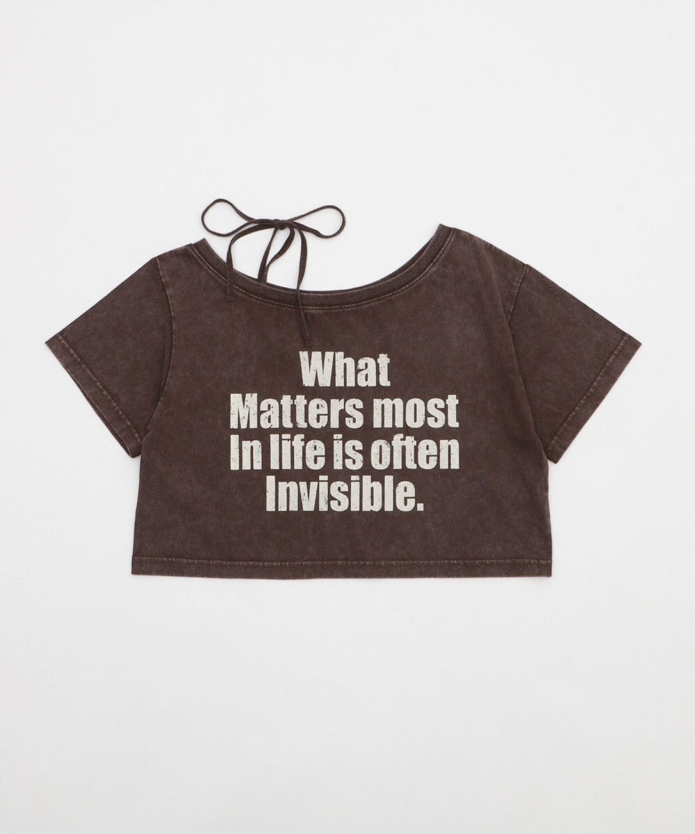 WEGO 2WAYオフショルショートT 