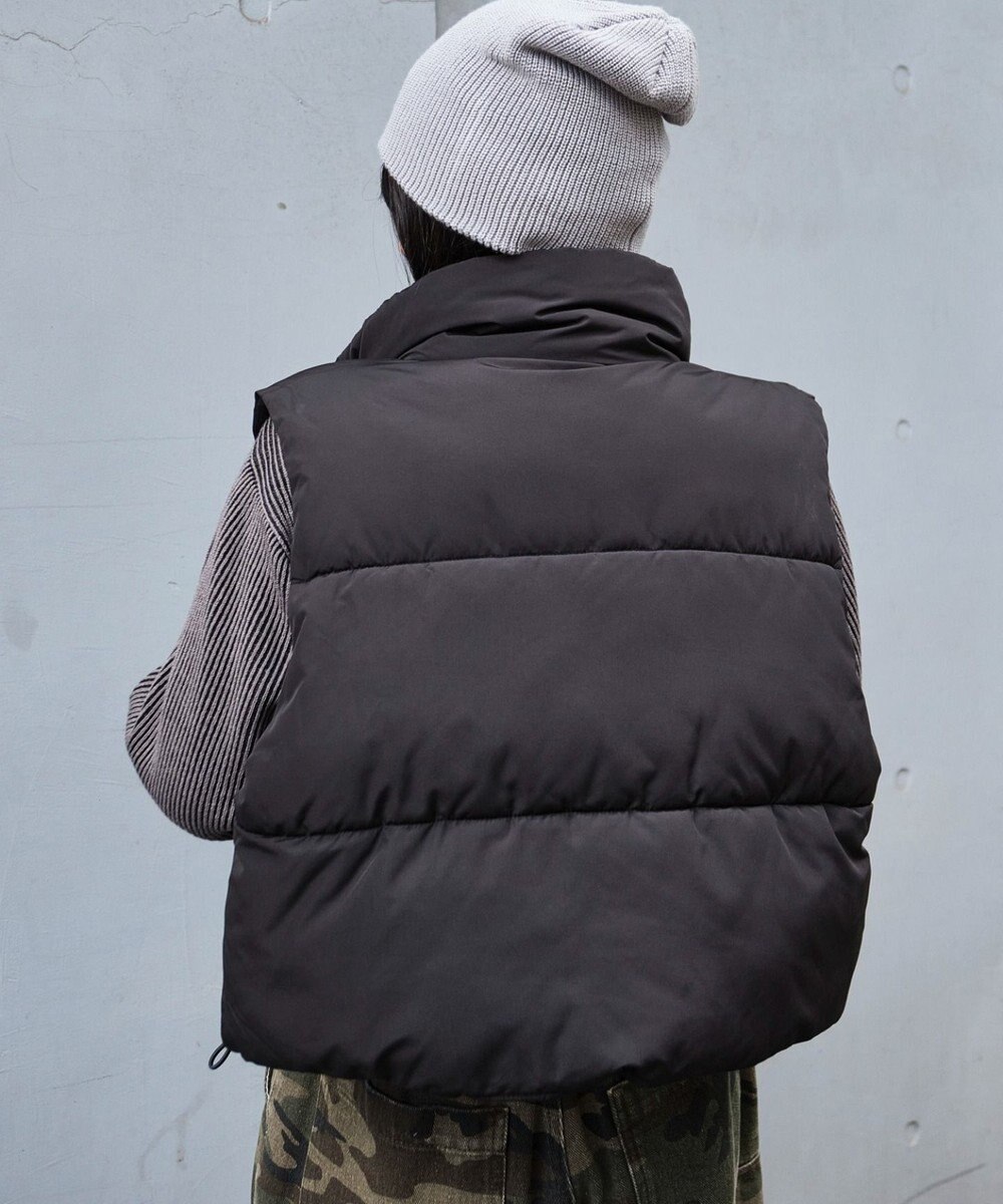 WEGO 【25年秋冬新作】ショートパファーベスト 