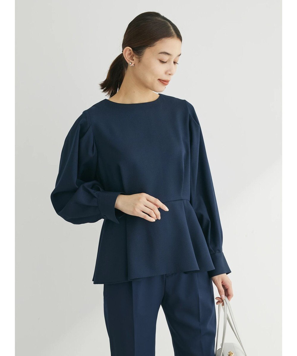 Green Parks ｅｆ－ｄｅ　ペプラムブラウス 