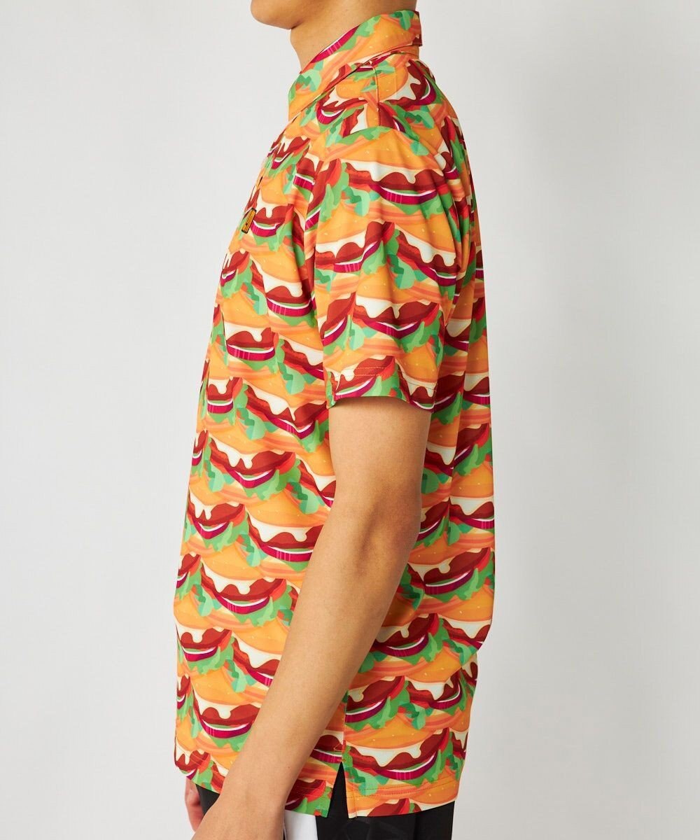 FILA GOLF／marie claire 【Loudmouth】総柄ポロシャツ 