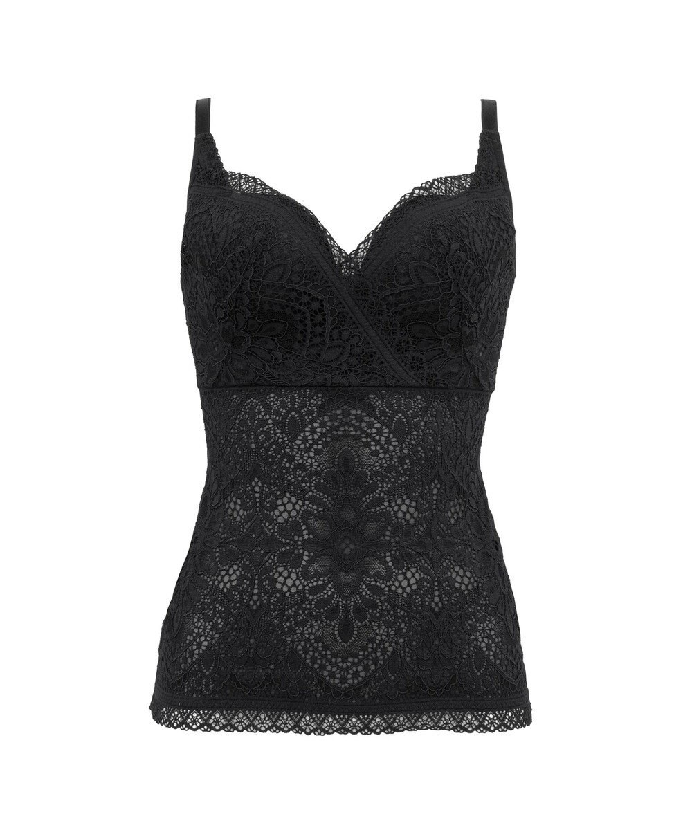 BRADELIS New York 【BRADELIS Me】 Perfumyプラスブラキャミ25A1 ノンワイヤー 補正下着 カップ付き ブラトップ バストアップ 