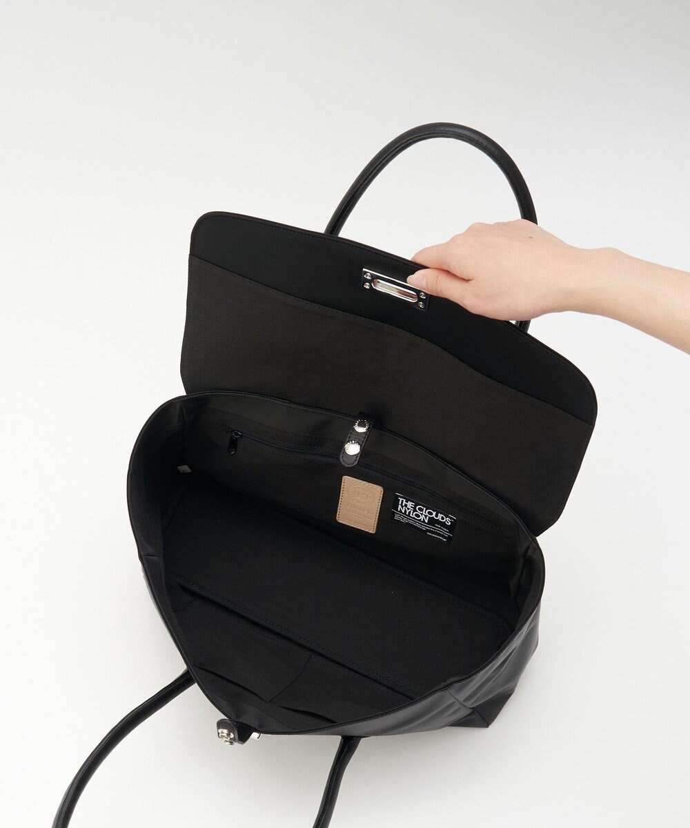 russet 《@__serako.r__企画》クラウズナイロンフラップトートバッグ(CE-1690) 