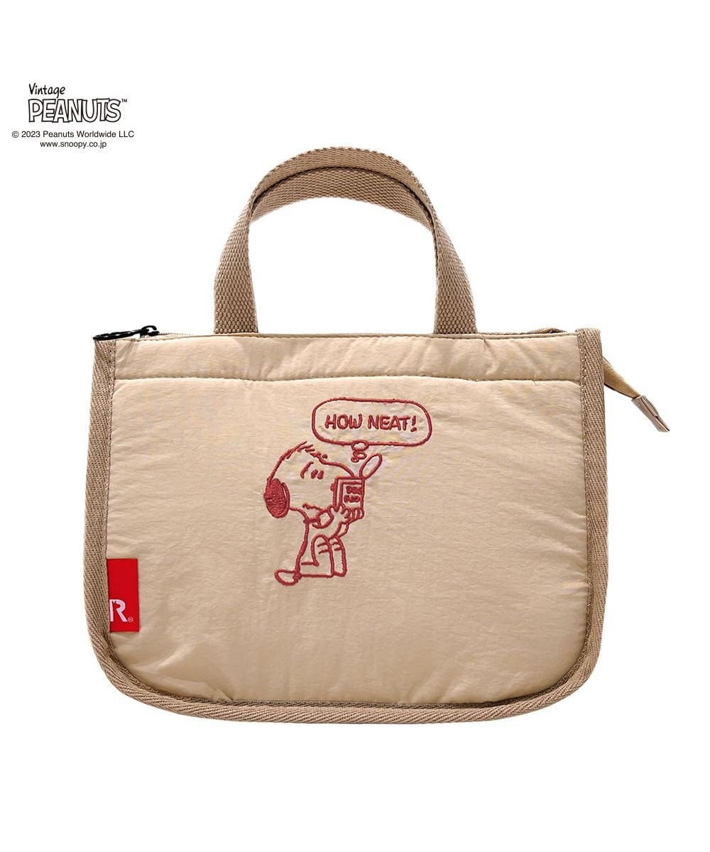 ROOTOTE 8317【スヌーピー:簡易保冷】IP.サーモキーパー.デリ.ピーナッツ-8G 