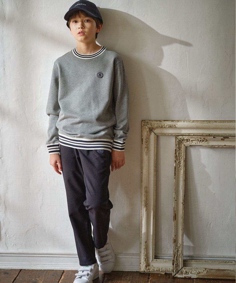 140-170cm】BICOLOR LINE COMBI トレーナー / J.PRESS KIDS