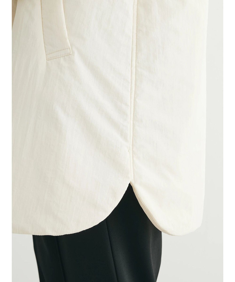 Green Parks 中わたスタンドカラーミドル丈ブルゾン 