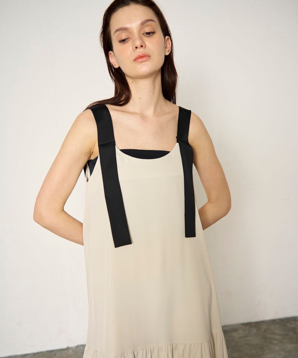 GRACE CONTINENTAL ティアードロングワンピース 