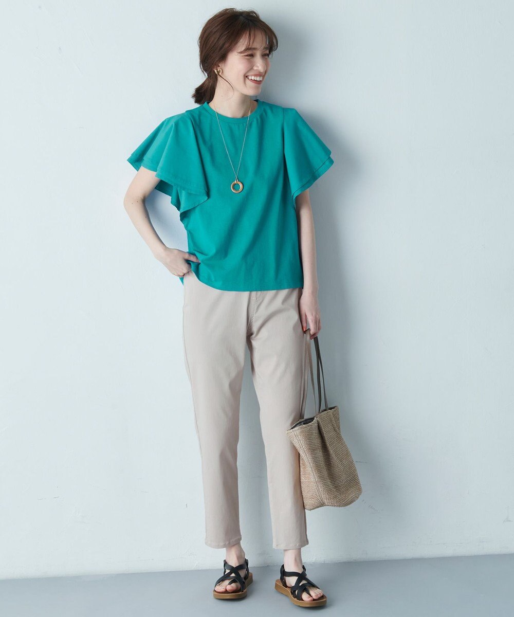 ANY L 【ウエストゴム/ストレッチ】大人の７daysデイリーパンツ 