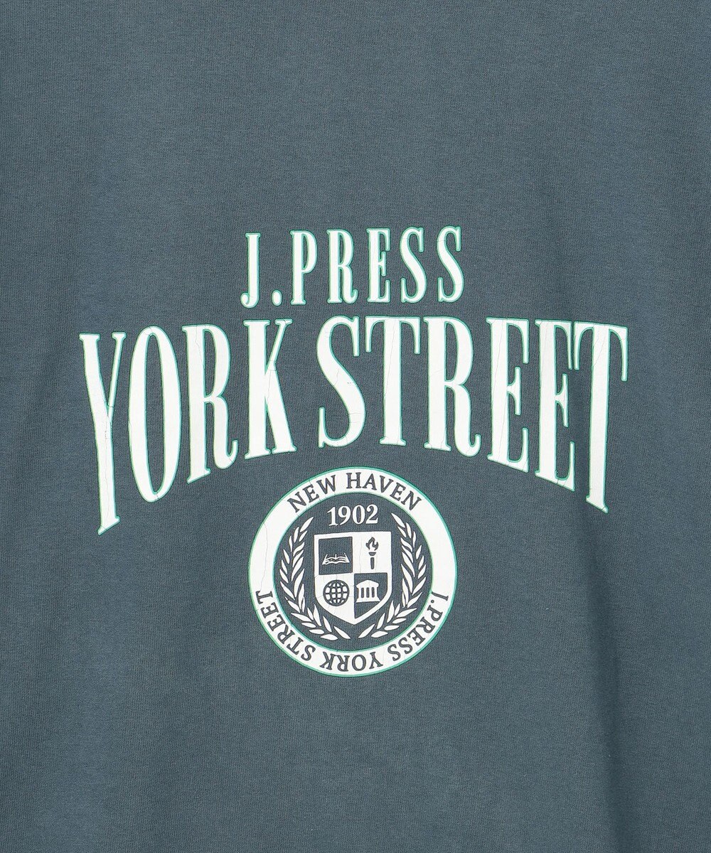 J.PRESS YORK STREET 【UNISEX】センターアーチロゴTシャツ 