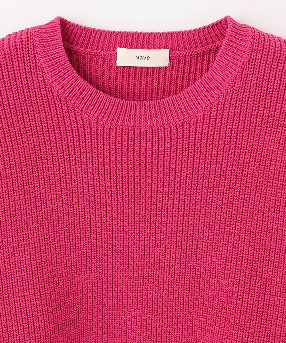 NAVE 【Nave 　洗える】ルピナス コットンニットトップス 