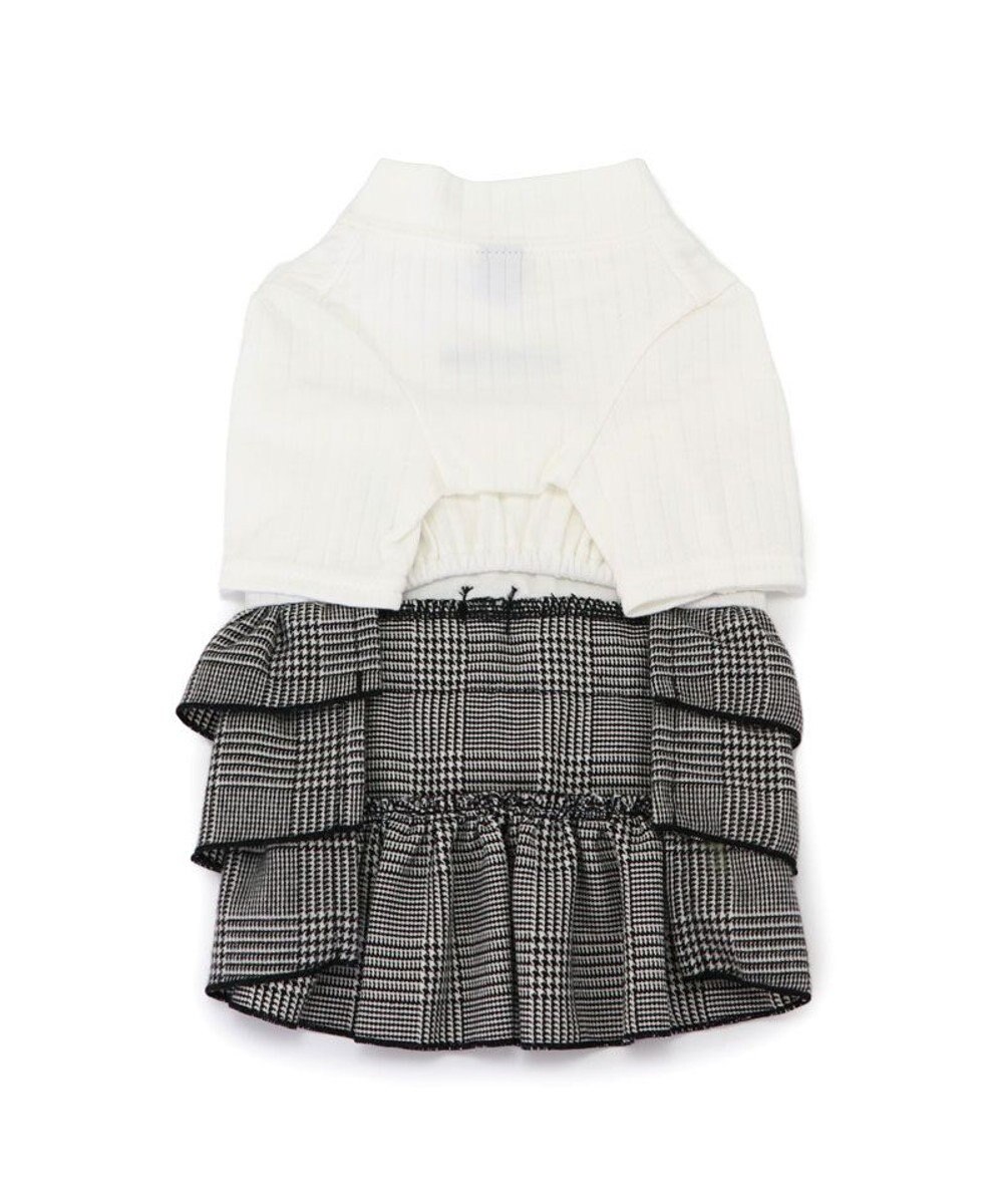 PET PARADISE J.PRESS スカート つなぎ 《グレンチェック》 小型犬 