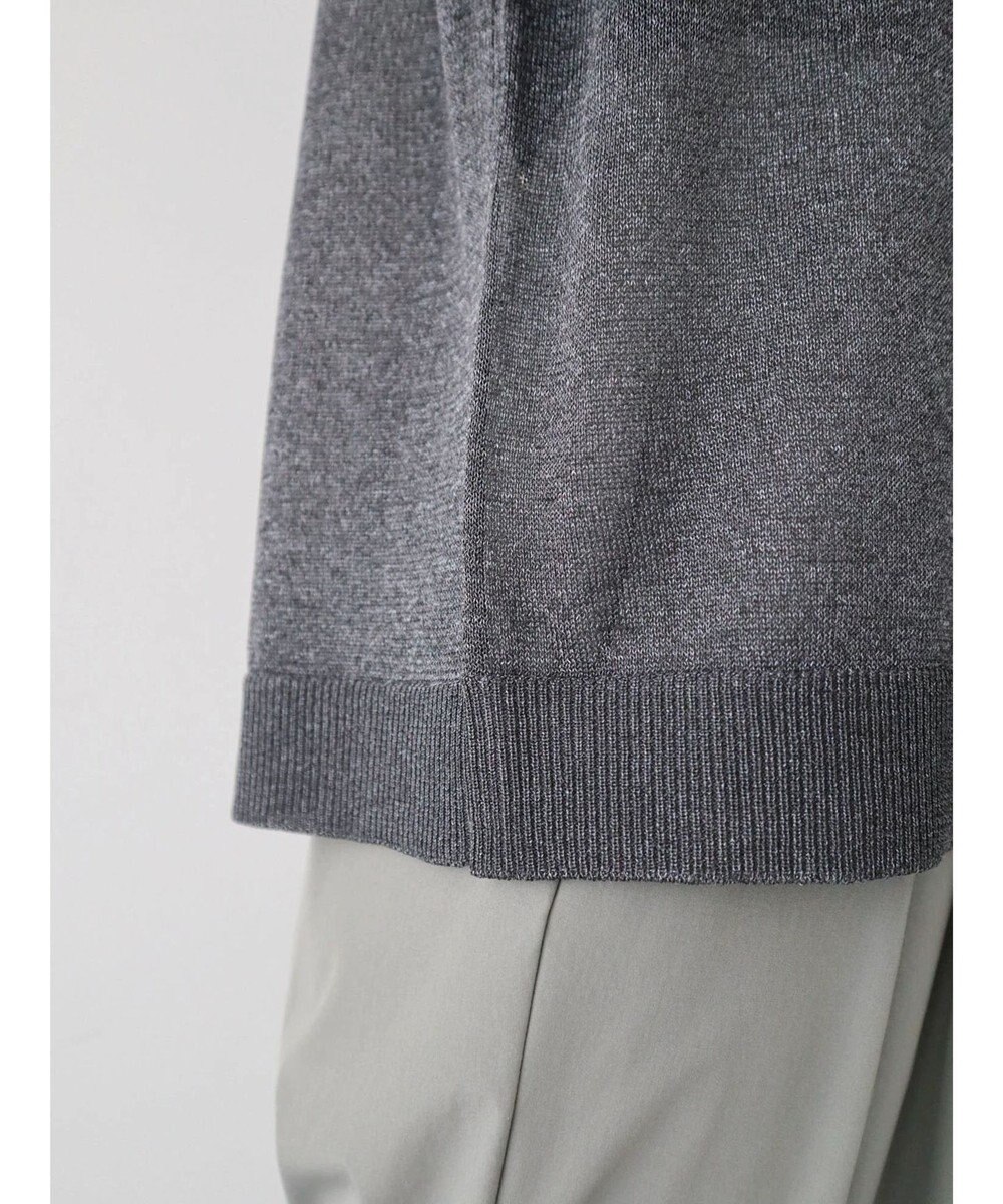 Green Parks シアーロゴニットプルオーバー 