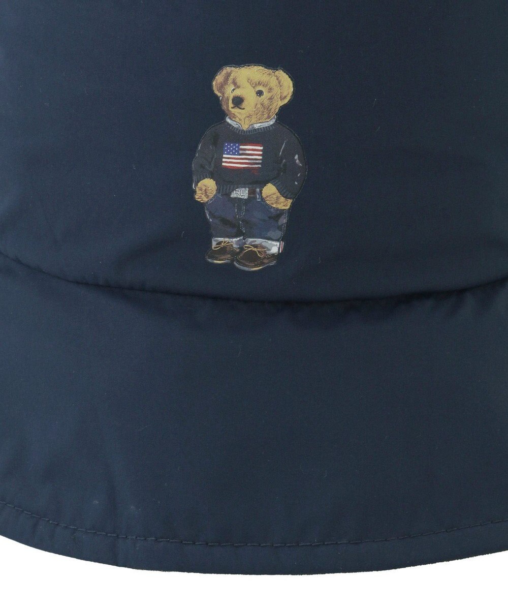 MOONBAT POLO RALPH LAUREN レインハット FLAG BEAR 撥水 ポケッタブル 