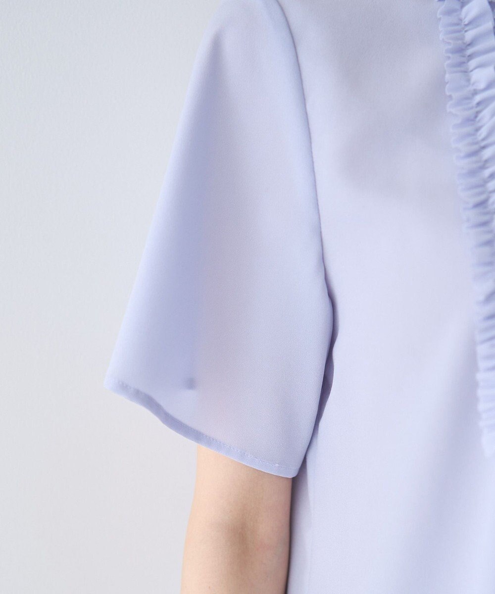 YECCA VECCA フリルデザインブラウス 