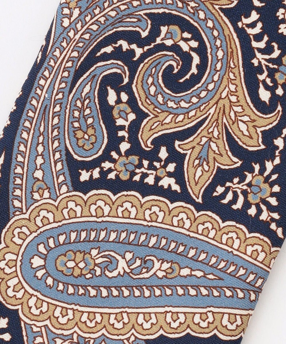 JOSEPH ABBOUD 【イタリア生地・日本製】ビッグペイズリー ネクタイ 