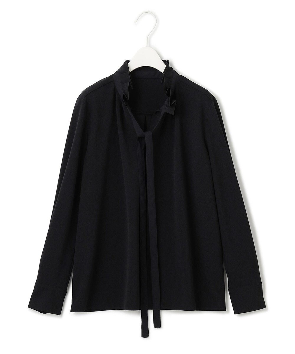 ICB 【洗える】マラボーテジョーゼット デザインカットソー 