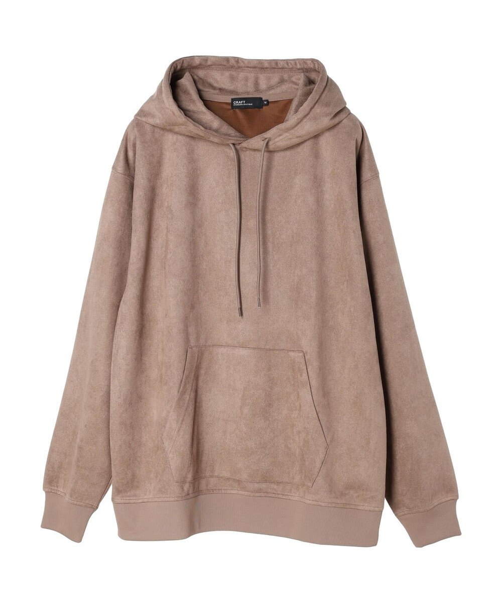 CRAFT STANDARD BOUTIQUE フェイクスエードプルパーカー 