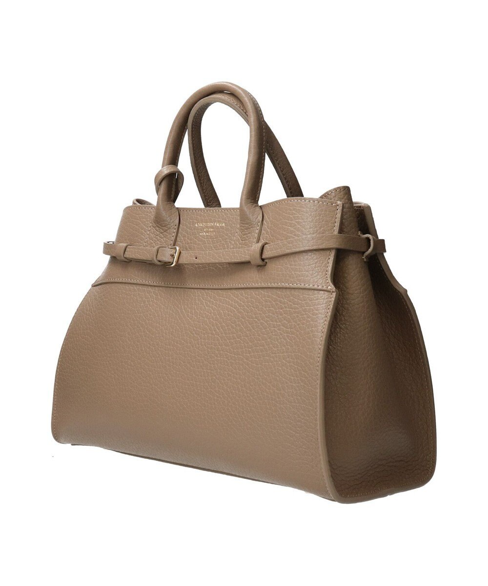 INTER-CHAUSSURES 【CHRISTIAN VILLA】レザーハンドバッグ 