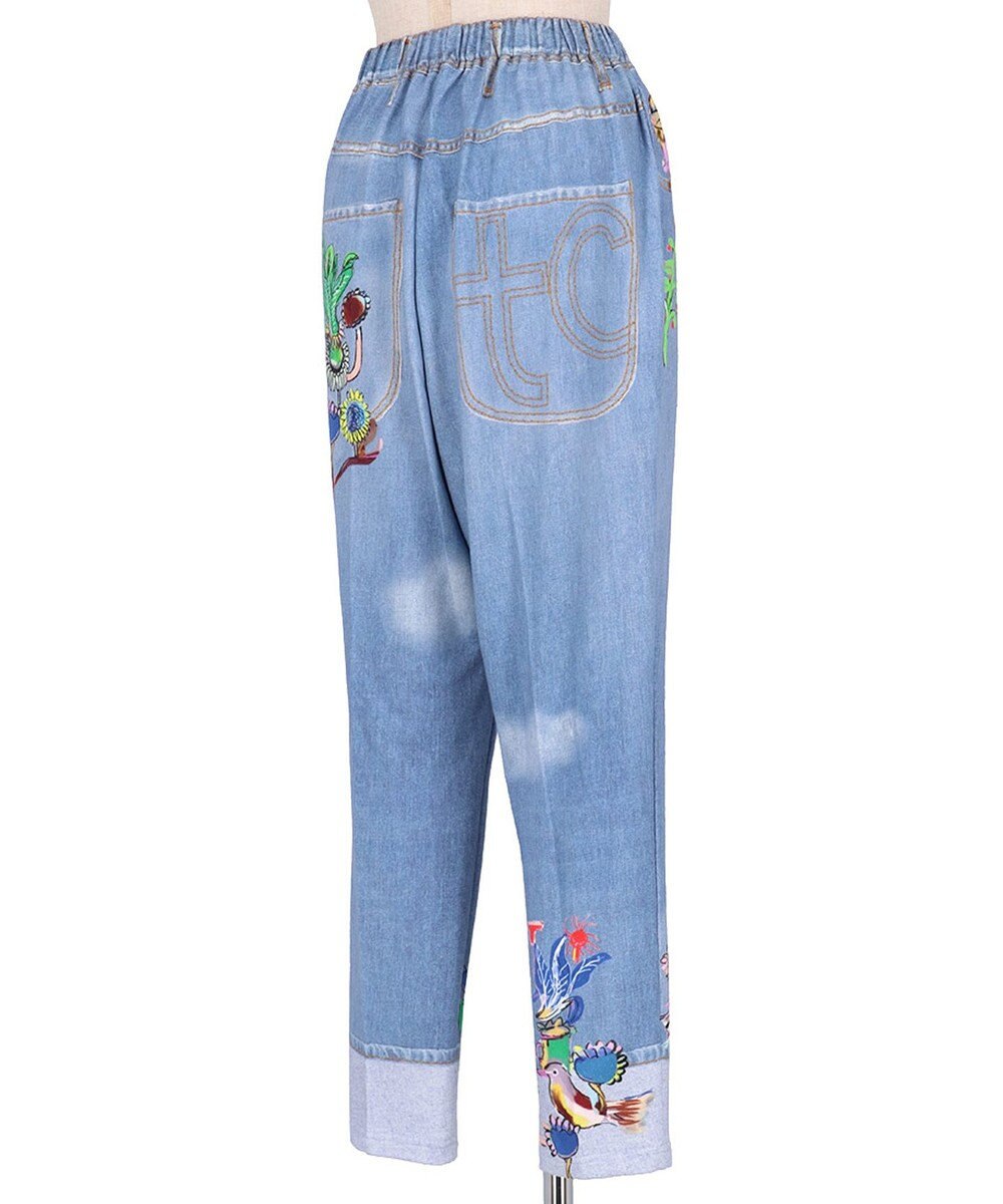 tsumori chisato SLEEP ツモリチサト ボトムス 長ズボン ルームウエア 綿100%(本体) ミニ裏毛素材 レディース UOX544 /ワコール 