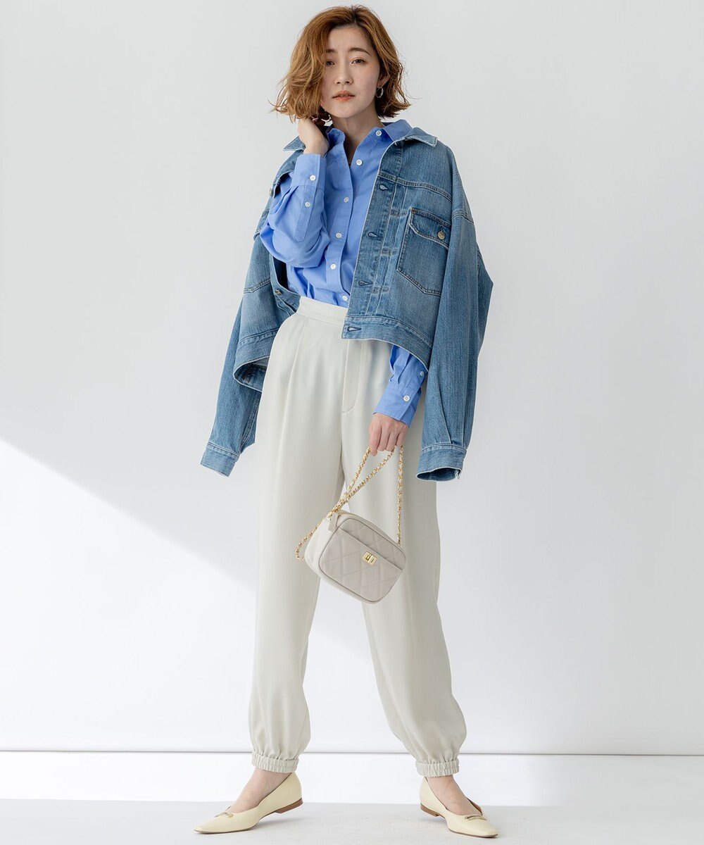 23区 L 【Oggi3月号掲載/RED CARD TOKYO×23区】ショート丈 デニム ジャケット 