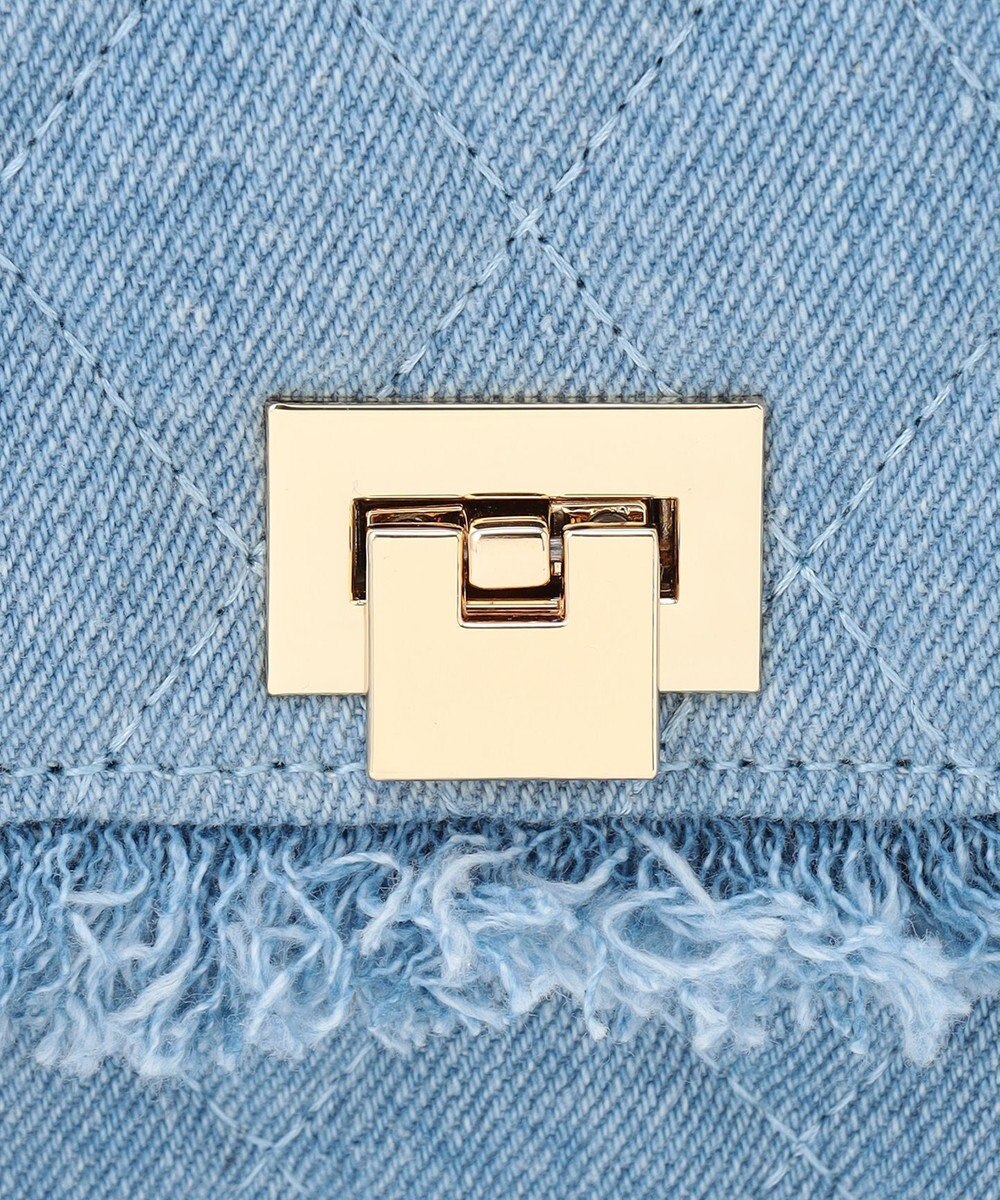 23区 【先行予約】デニムフリンジ ショルダーバッグ 