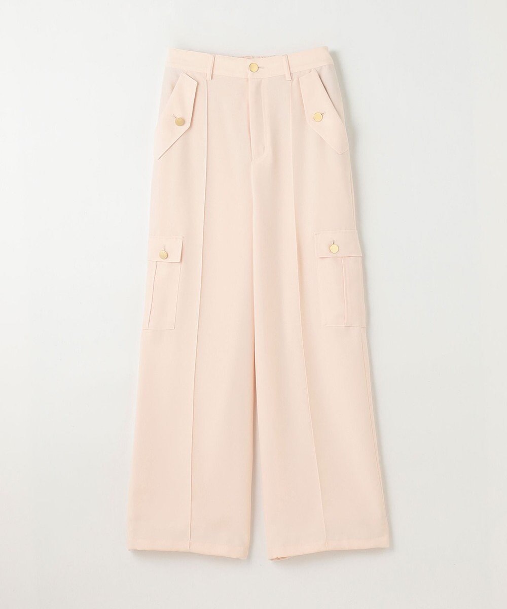GRACE CONTINENTAL バックサテンカーゴパンツ 