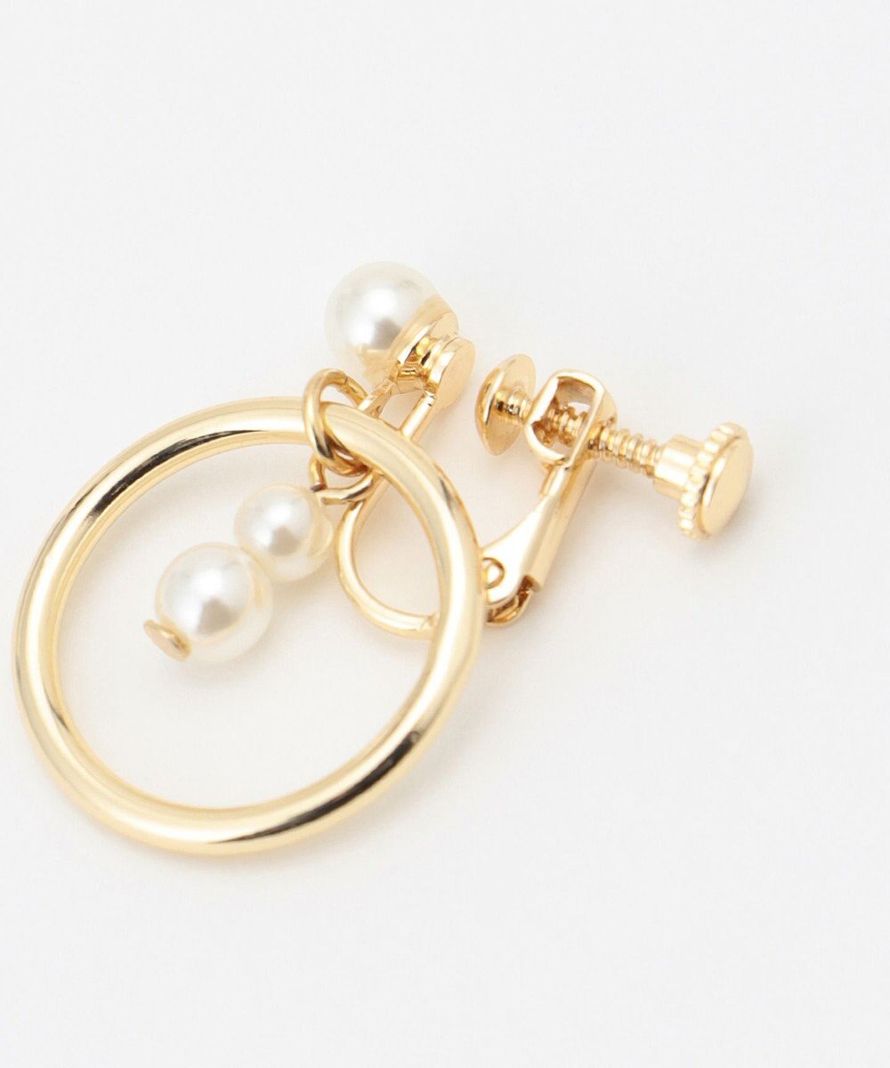 組曲 サークルパールイヤリング 