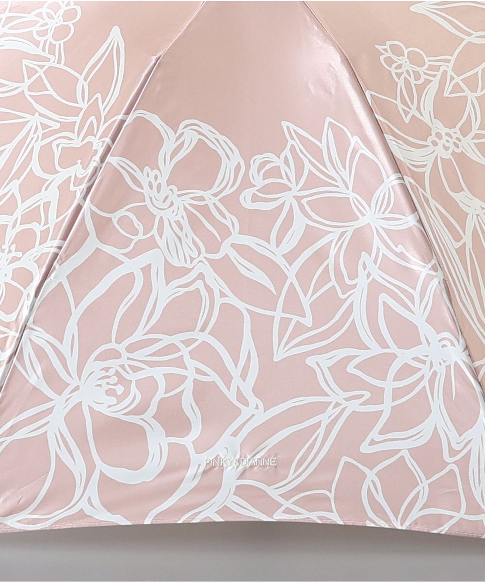 AURORA PINKY & DIANNE（ピンキー＆ダイアン） 花柄ミニ傘（折りたたみ傘） 