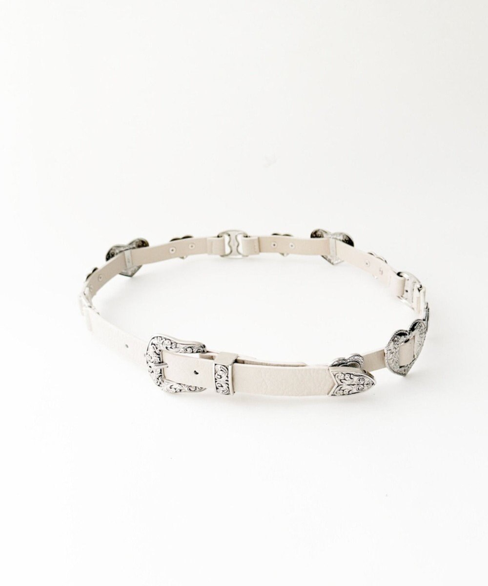 WEGO Lハートコンチョデザインベルト 