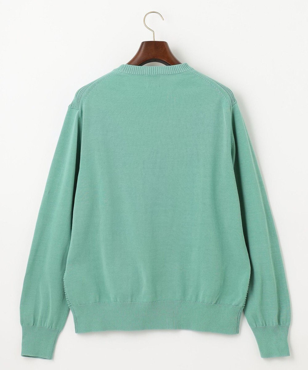 J.PRESS MEN ドライコットン シャドーボーダーニット 