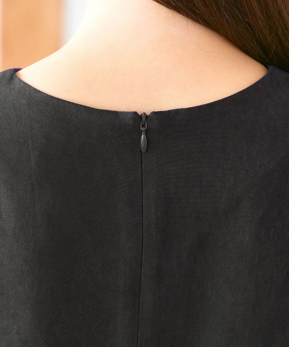 Tiaclasse 【洗える】ピーチスキンAラインワンピース 