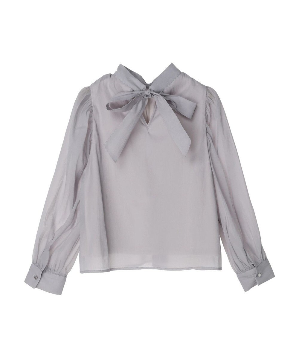 Green Parks ・ＥＬＥＮＣＡＲＥ　ＤＵＥ　バックリボンブラウス 
