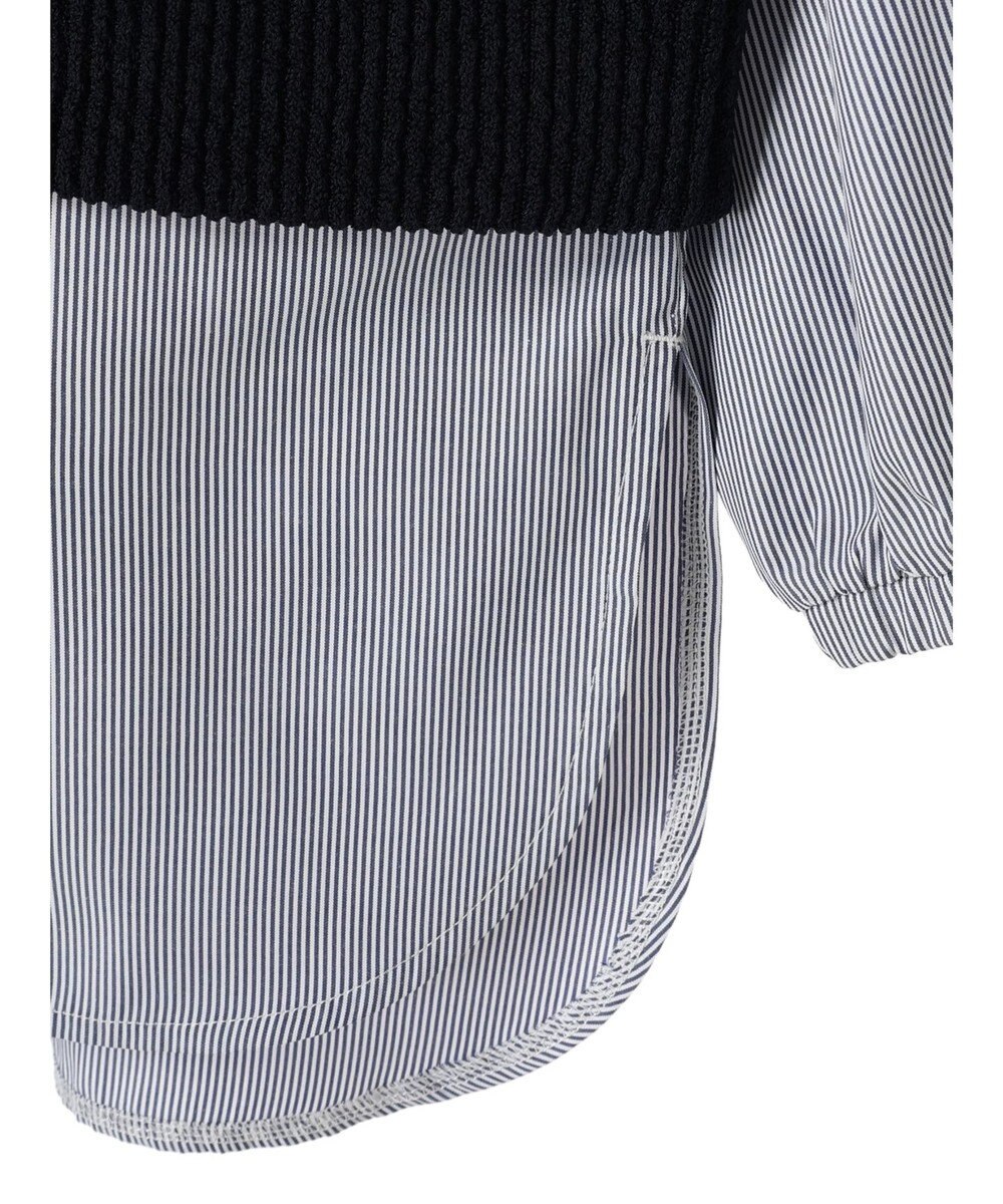 Green Parks ニットソードッキングチュニック 