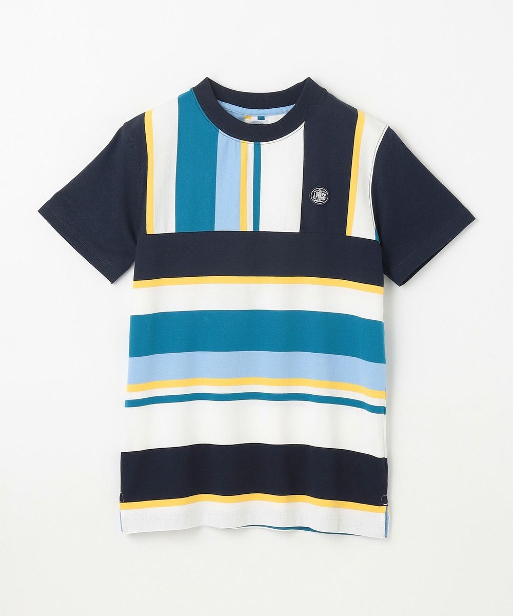 J.PRESS KIDS 【140-170cm】50/2 マルチボーダー Tシャツ 