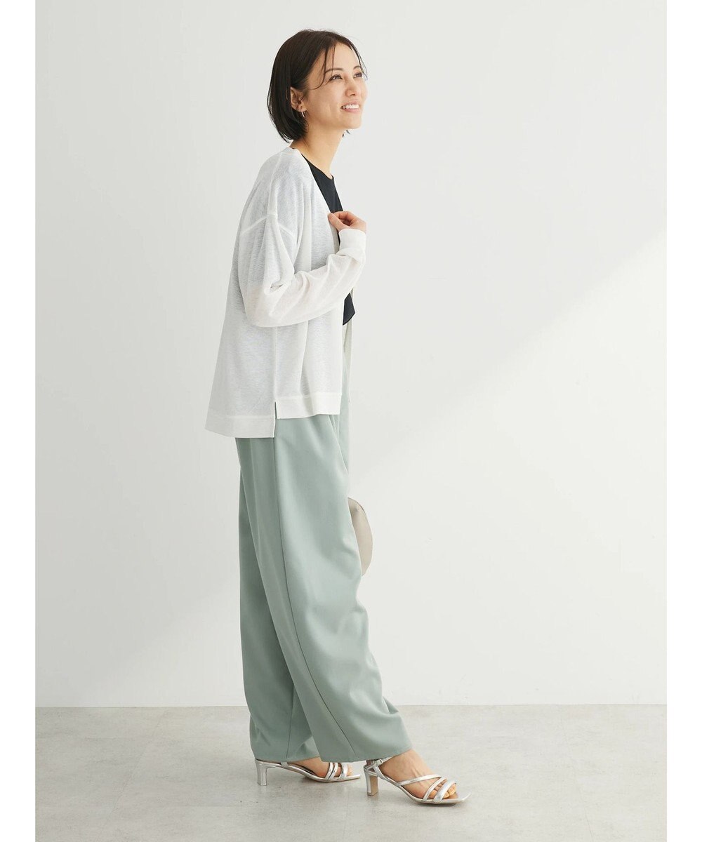 Green Parks Ｖネックシアーカットカーディガン 