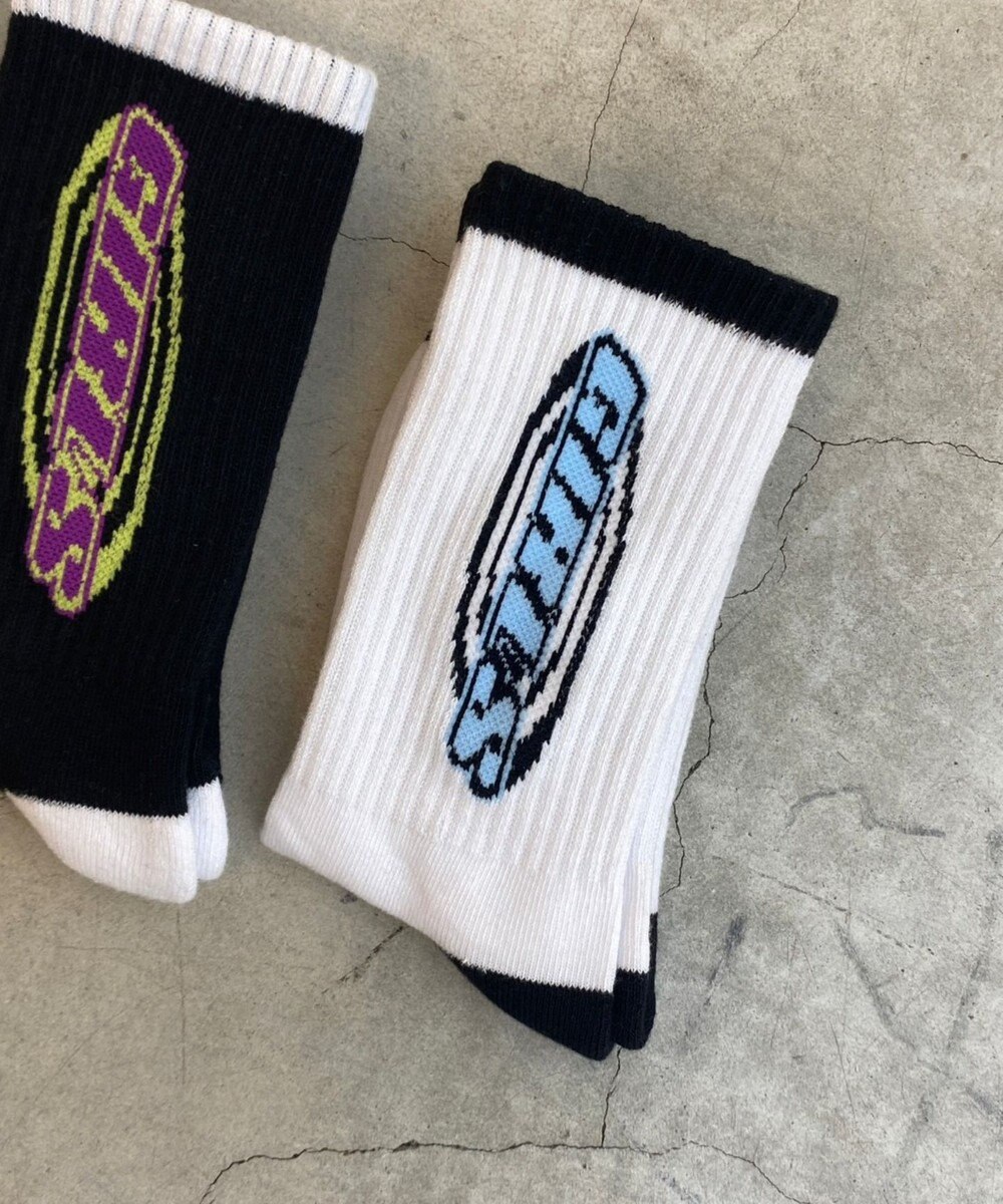 WEGO girlsロゴソックス 