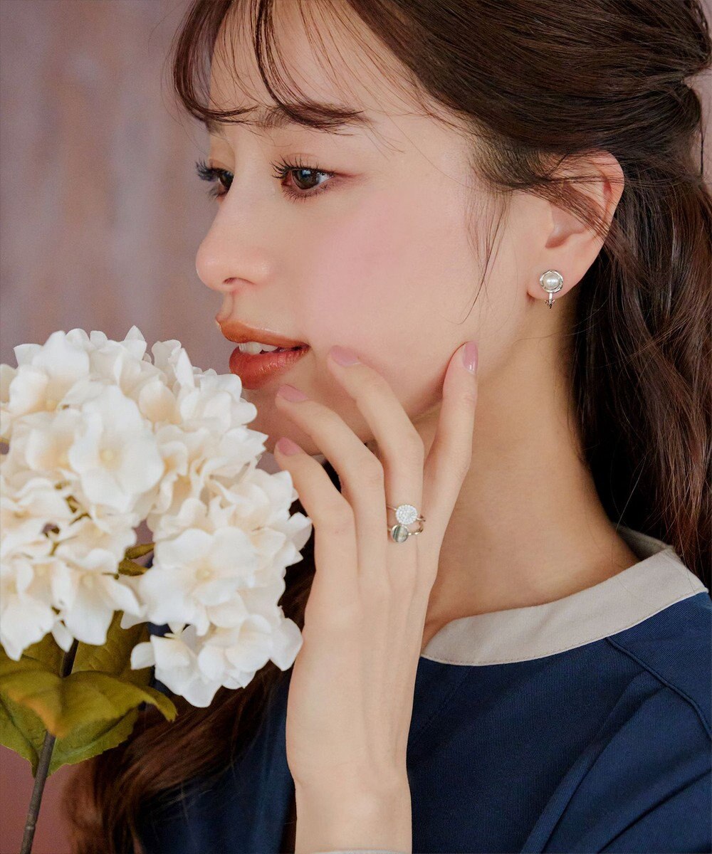 Tiaclasse 【5TYPEアソートデザイン・金属アレルギー対応】パールイヤリング・ピアス 